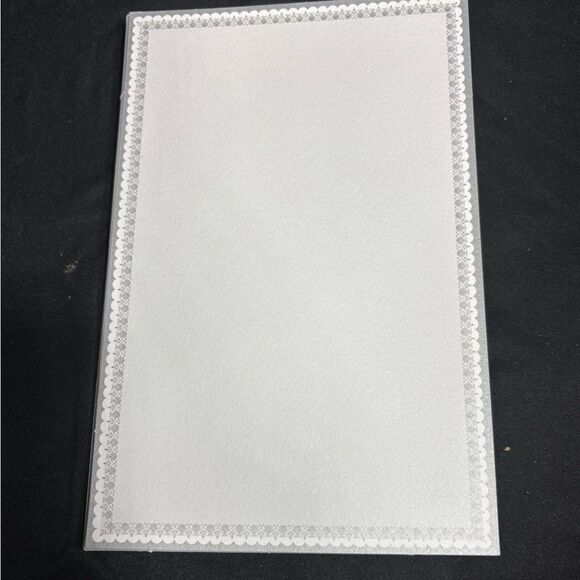 40 New! Printable Silver Border Cardstock Invitations Includes 30 Envelopes - Picture 2 of 5